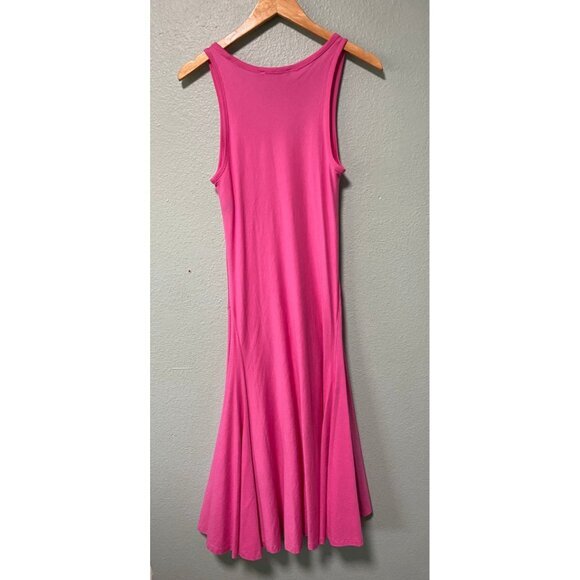 Ralph Lauren Sport Women's Pink Swing Long Midi Dress Size Small - Picture 2 of 7
